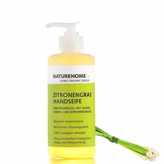 Lemon grass organic hand soap, 300 ml