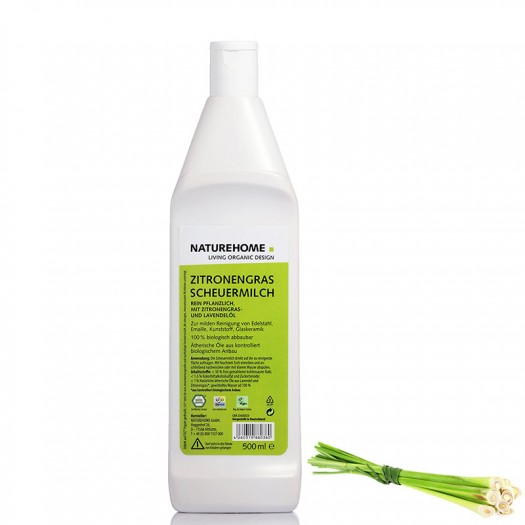 Lemon grass organic scrubbing milk 500 ml