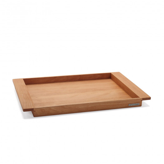 Tray walnut solid wood 44,5 x 28,5 cm from NATUREHOME