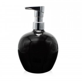 Soap dispenser ceramic black 