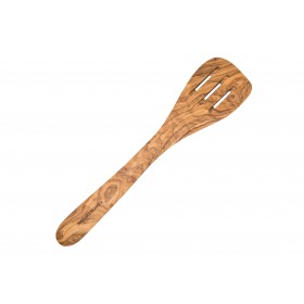 Spatula with lines olive wood, 30 cm