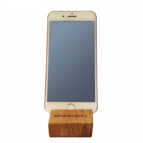 Cell phone holder oak 8 x 6 x 2.5 cm