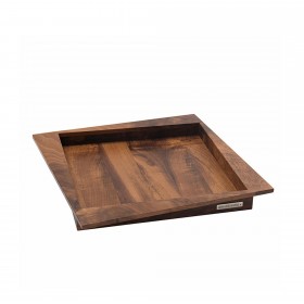 NH-Q wooden tray walnut, 36 x 36 cm