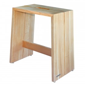 DESIGN stool solid wood oak nature oiled