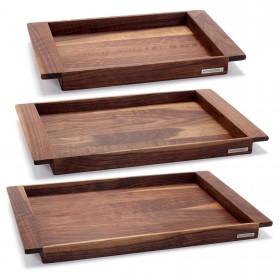 NH-E wooden tray walnut, div. sizes