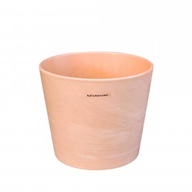 Ceramic flower pot with a terracotta look, Ø 14.5 cm
