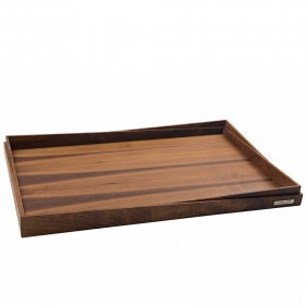 NH-R wooden tray walnut, 64,5 x 43 cm