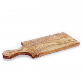 Chopping Board Olive Wood with Handle, 40 x 17 x 2 cm