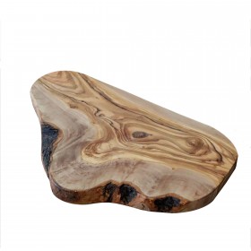 Olive wood cutting board in the natural cut 35 cm