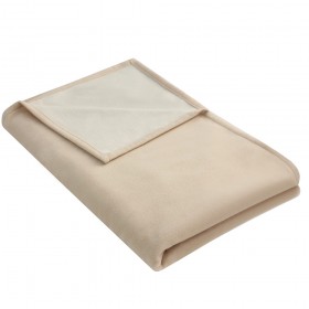 Blanket IDA organic cotton, 140 x 200 cm, sand
